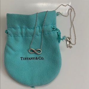 Tiffany & Co. Sterling Silver Infinity Necklace